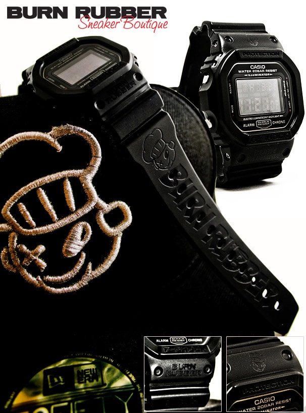Burn Rubber x Casio G-Shock DW-5600