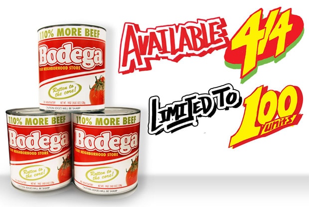 Canned Series T-Shirts by Bodega