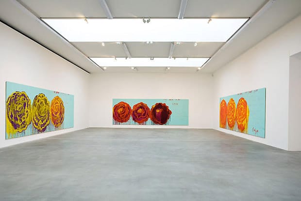 Cy Twombly "The Roses" Exhibition 