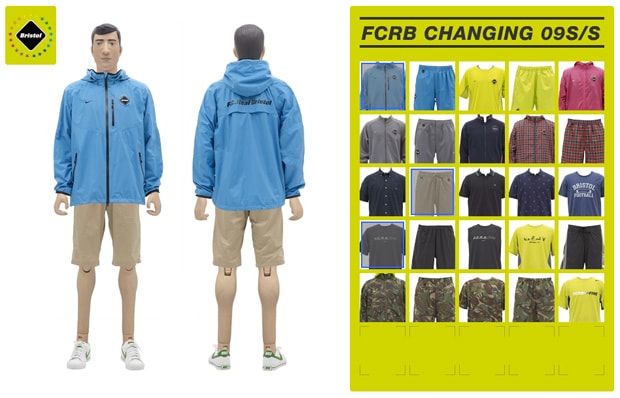 F.C.R.B. 2009 Spring/Summer "Changing Room"