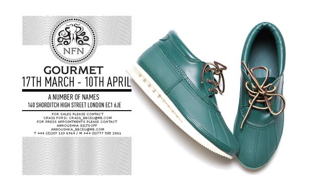 Gourmet "A Number of Names" Sneaker Showcase