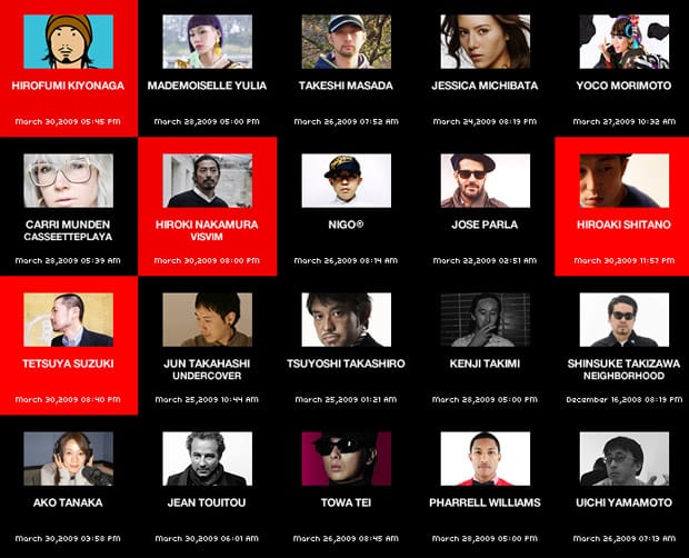 Honeyee Updates New Blogroll - Pharrell Williams, Mademoiselle Yulia & More