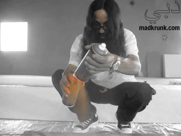 KRUNK Dubai Exhibition - Futura Behind the Scenes 