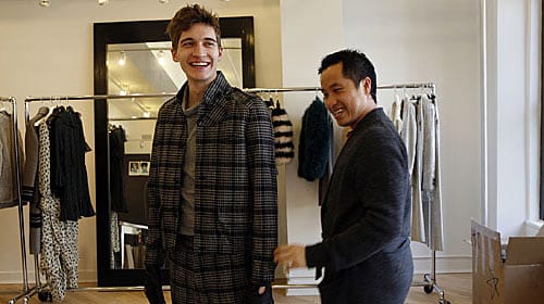 Male models: from subway to runway