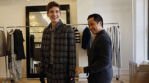 Male models: from subway to runway