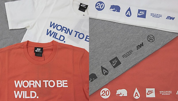 Nike x Loopwheeler "Worn to be Wild" T-shirt