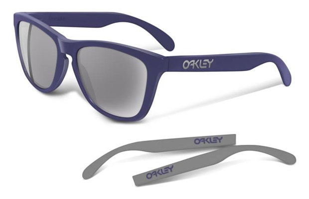 Oakley Four-Legged Frogskin Matte Denim | Turquiose Sunglasses