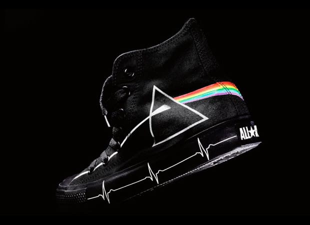 converse all star pink floyd shoes