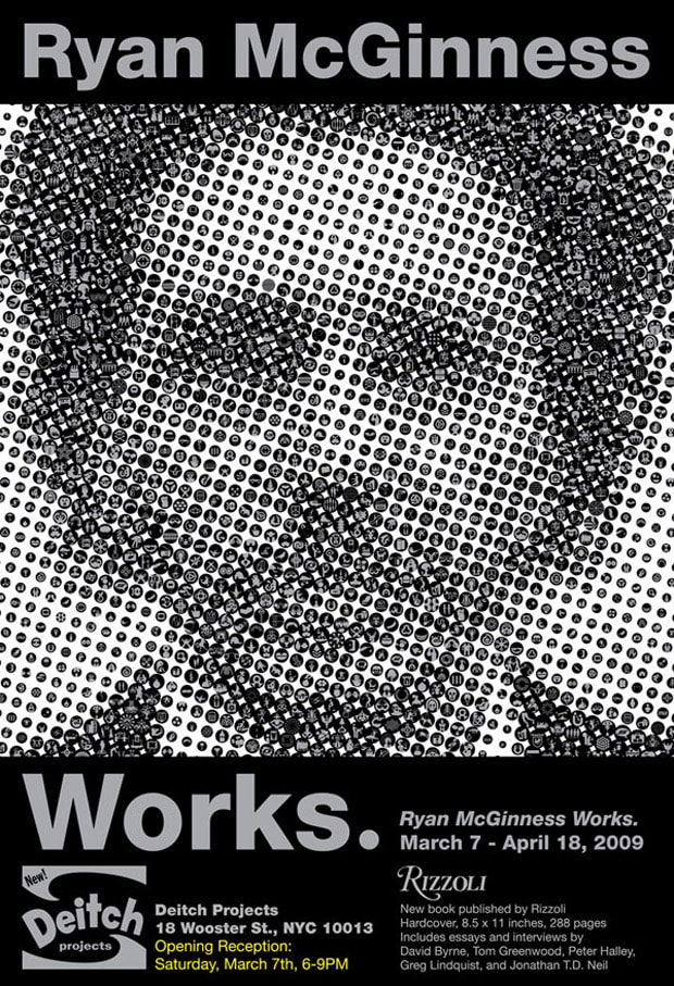 Ryan McGinness Exhibition at Deitch Projects