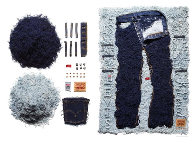 Sagmeister x Levi's 501 Art Installation for American Rag