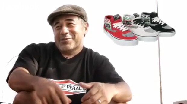 Steve Cabarello on the Vans Half Cab