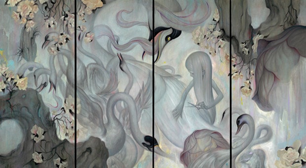 SURU x James Jean Limited Edition "Swan" Print