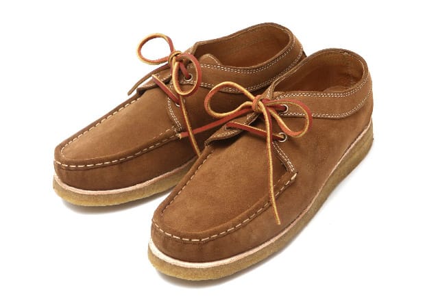 vendor Weaver Moccasin Lace-up Shoes