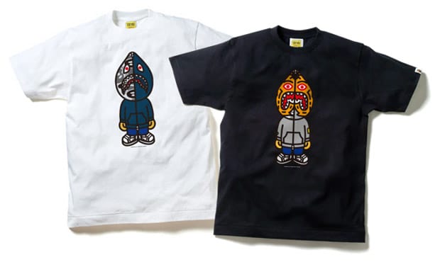 A Bathing Ape Animal Hoody T-Shirts