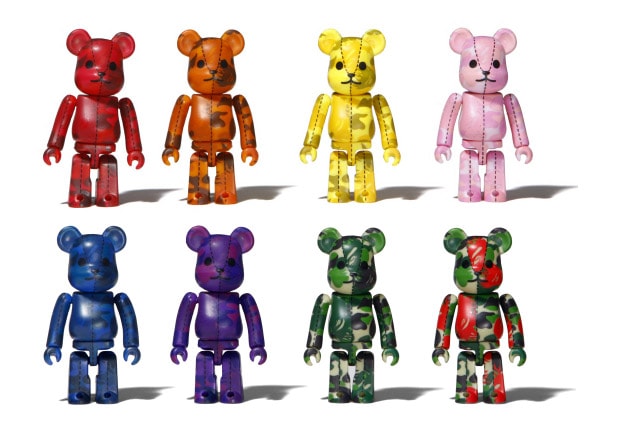 A Bathing Ape x Medicom Toy 100% Bearbrick