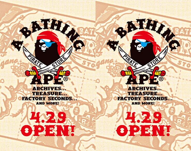 A Bathing Ape Pirate Store Opening