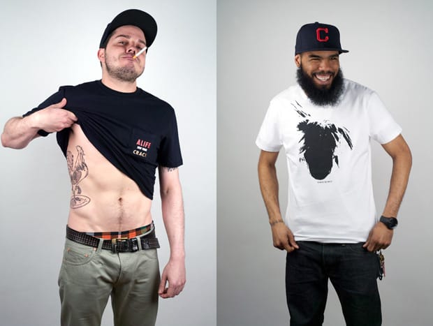 ALIFE Cut-and-Sew Organic Cotton T-Shirt Collection