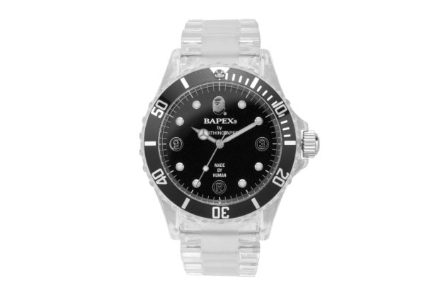 A Bathing Ape Bapex Clear