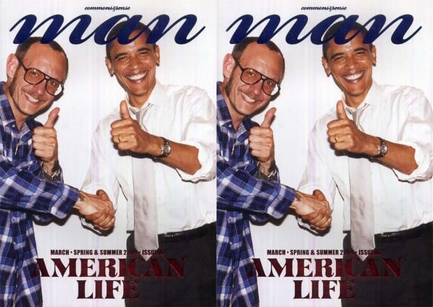 commons&sense man Magazine Issue 06 featuring Terry Richardson & Barack Obama