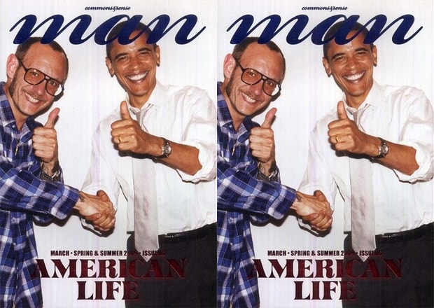 commons&sense man Magazine Issue 06 featuring Terry Richardson & Barack Obama