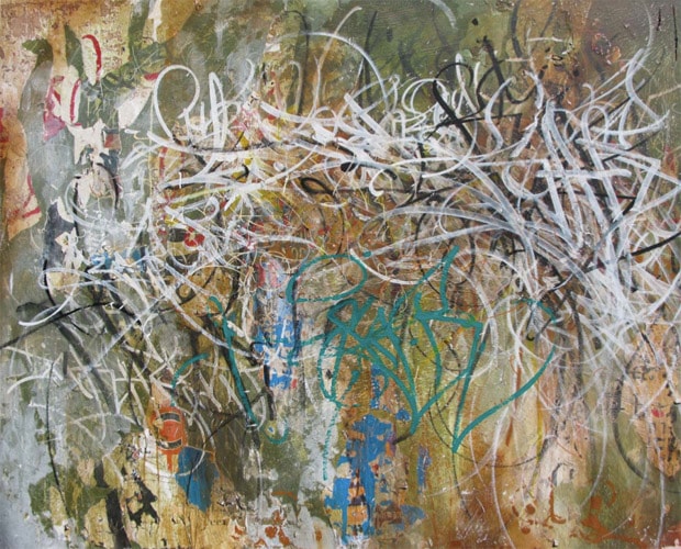 José Parlá "Reading Through Seeing" Exhibition Preview