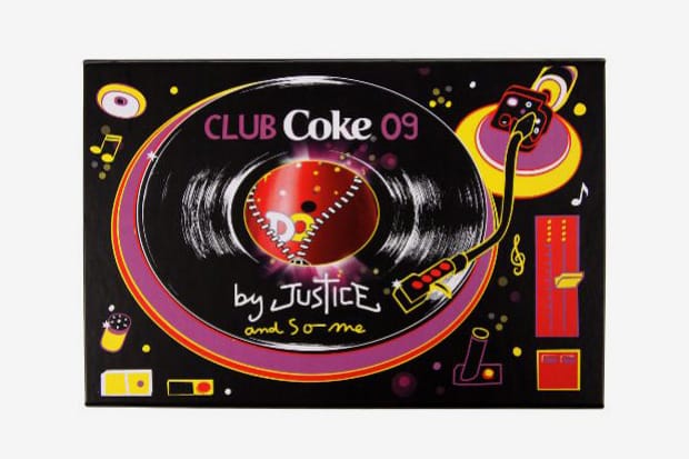 Justice x SO ME x Coca-Cola "Club Coke" Limited Edition Bottle