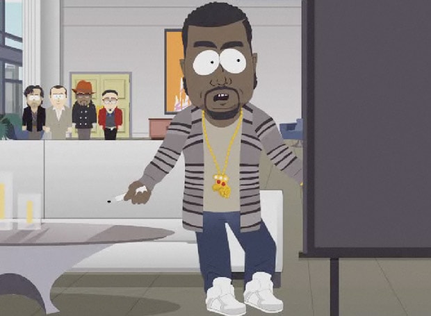Kanye West on South Park "Gayfish"