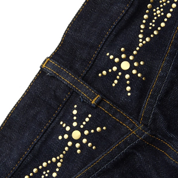 Levi's Fenom Gold Metal DISCO Decoration 207 | 505