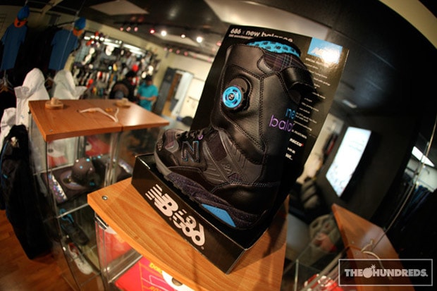 New Balance MT580 Snowboard Boot & 686 Office Visit