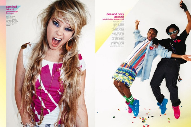 NYLON Magazine May 2009 Nike Dunk Spread