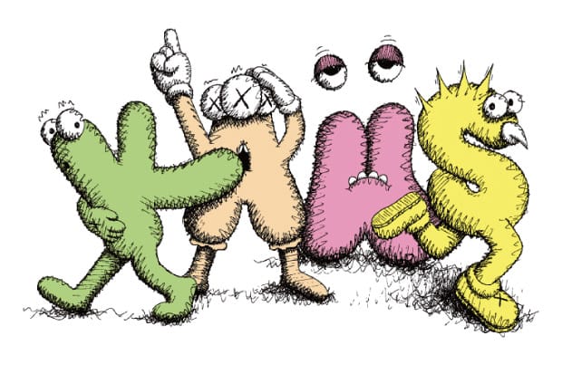 OriginalFake "KAWS" T-shirt Preview