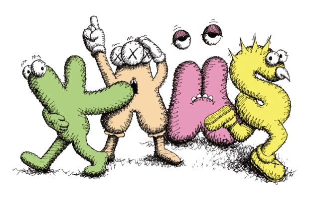 OriginalFake "KAWS" T-shirt Preview