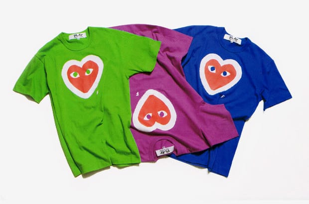PLAY COMME des GARCONS Product at the Stage