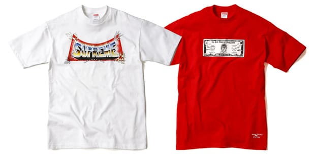 Supreme T-shirts by Pedro Bell