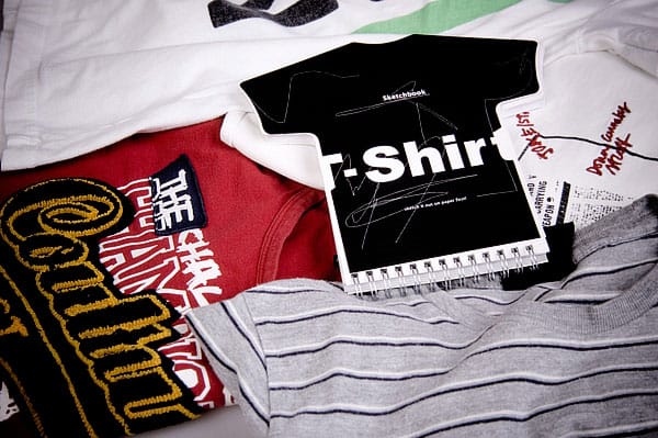 T-Shirt Template Sketchbook