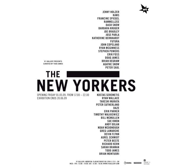 The New Yorkers Group Exhibition