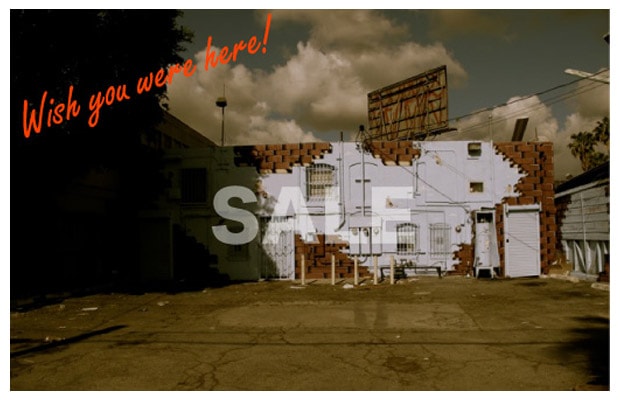 Union LA "Wish You Were Here" Parking Lot Sale