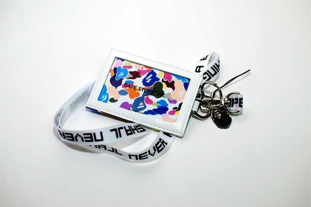 A Bathing Ape Hong Kong Octopus Multi-Camo Octopus Card Holder