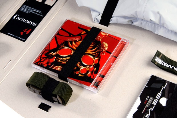 ACRONYM x Nothing Knew for HBX, SÜPRMARKT Giveaway collaboration archive death stranding j1-a signed sheet white jacket chrome nike air vapormax