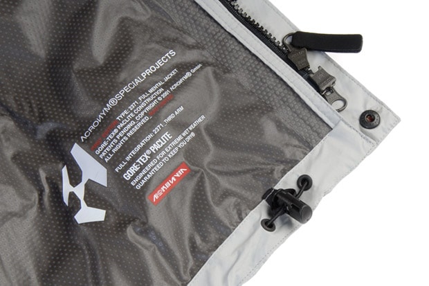 ACRONYM x Nothing Knew for HBX, SÜPRMARKT Giveaway collaboration archive death stranding j1-a signed sheet white jacket chrome nike air vapormax