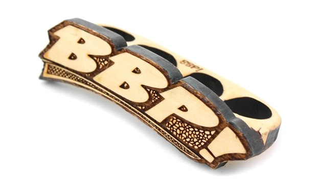 BBP 33 D/B 4 Finger Wooden Ring