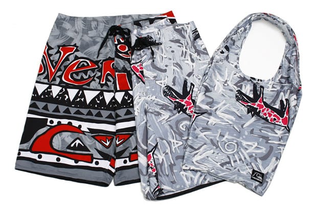 Beauty & Youth x Quiksilver Board Shorts & Tote