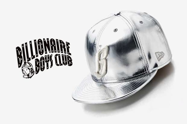 Billionaire Boys Club BB Spotted Helmet Hat 881-4804 New Era Pewter Snapback