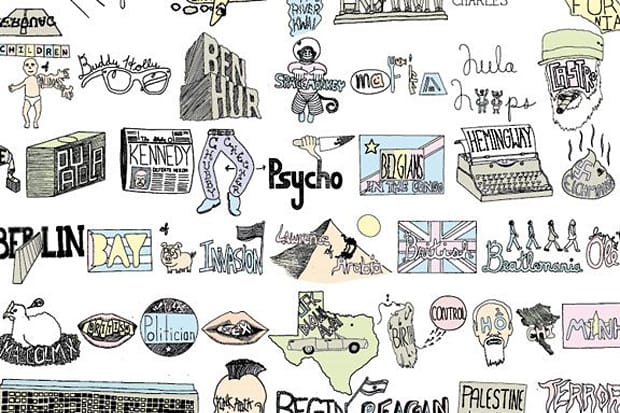 Cole Winston Moss x Staple "MOTTO" T-shirt