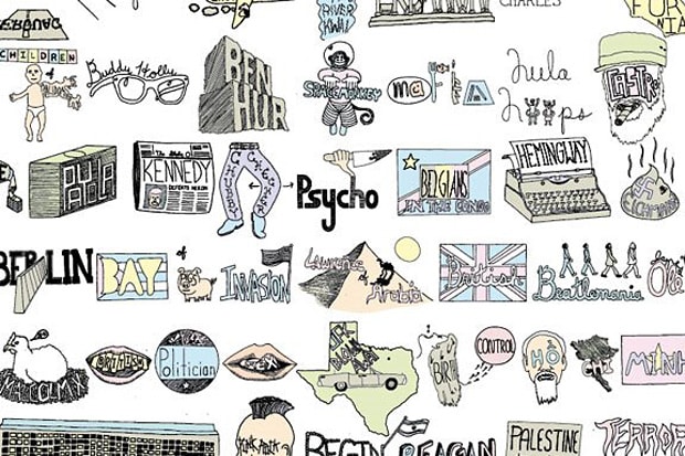 Cole Winston Moss x Staple "MOTTO" T-shirt