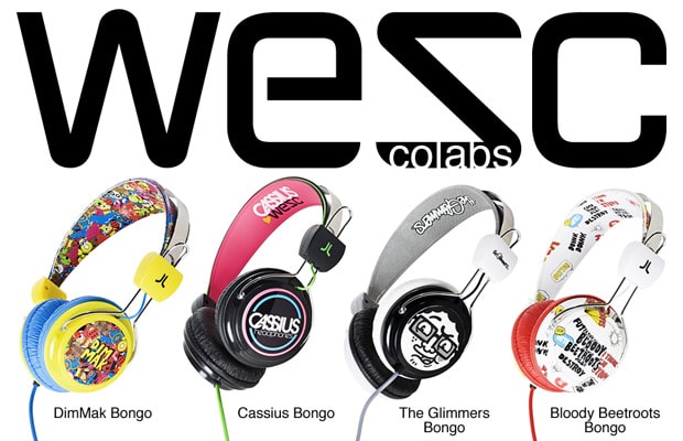 Dim Mak, Cassius, The Glimmers, Bloody Beetroots x WeSC Artist Bongo Collection