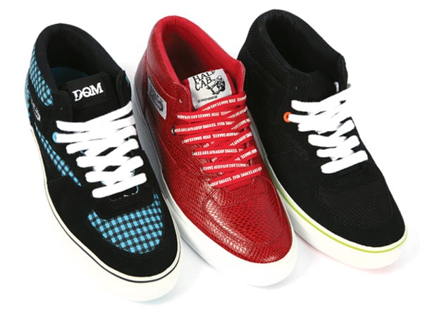 DQM | HUF | KICKS/HI x Vans "3 Feet High" Half Cab