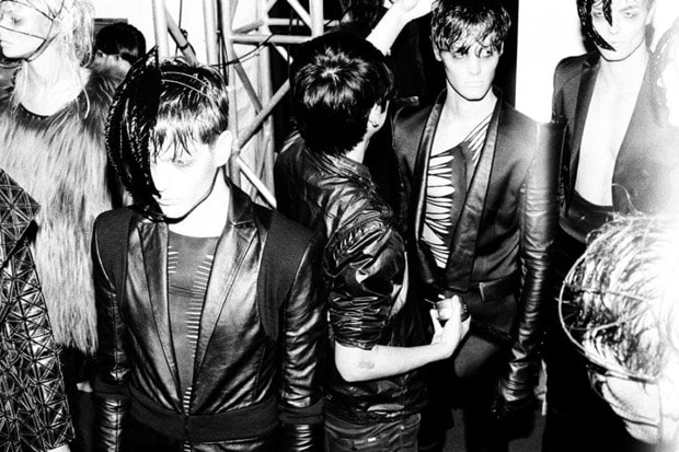 Gareth Pugh Backstage at Audi Fashion Festival Singapore