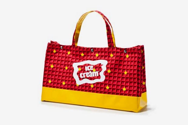 Ice Cream Waffle Tote | Running Dog Belt Buckle