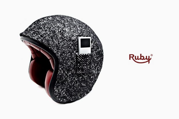 Karl Lagerfeld x Atelier Ruby Tweed iPod Helmet